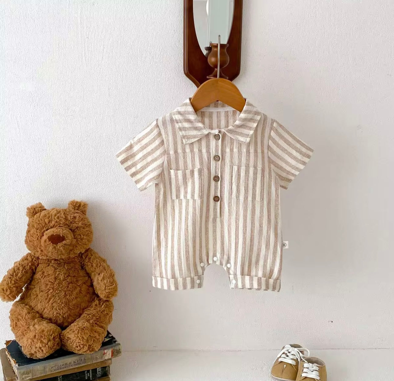 Baby boy 100% cotton romper