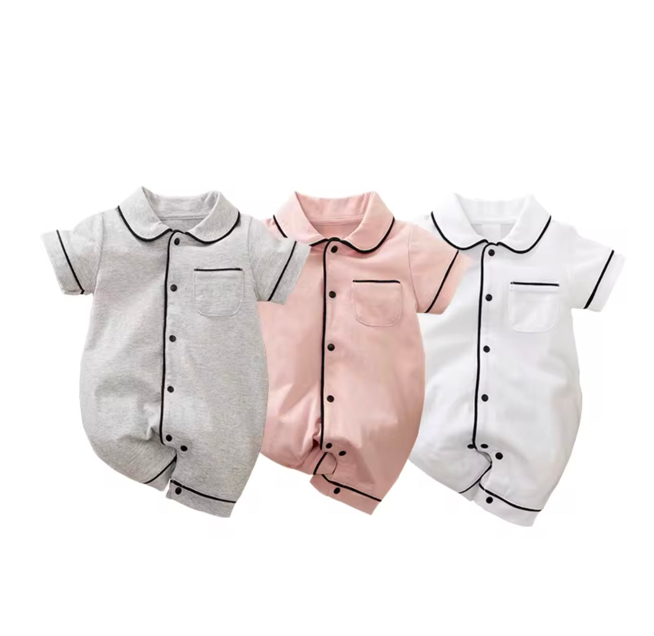 Classic Cotton Baby Romper