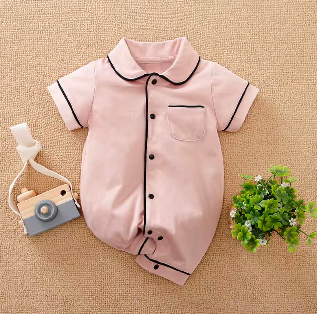 Classic Cotton Baby Romper