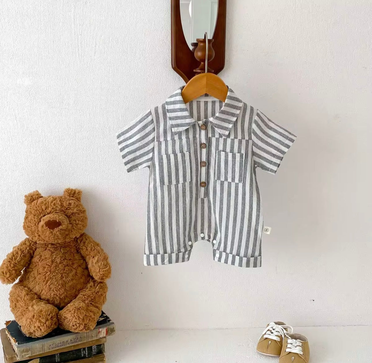 Baby boy 100% cotton romper