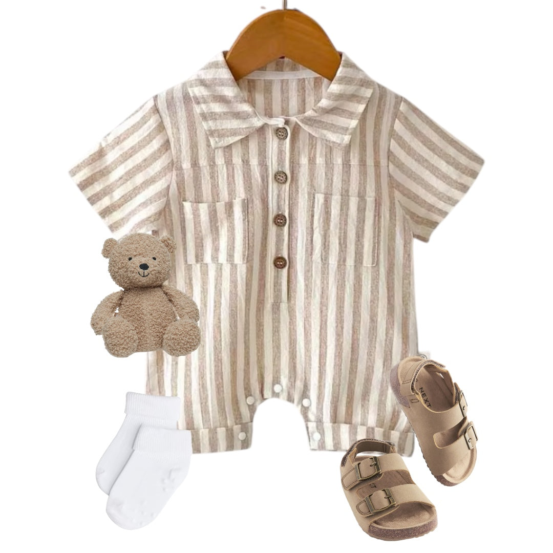 Baby boy 100% cotton romper